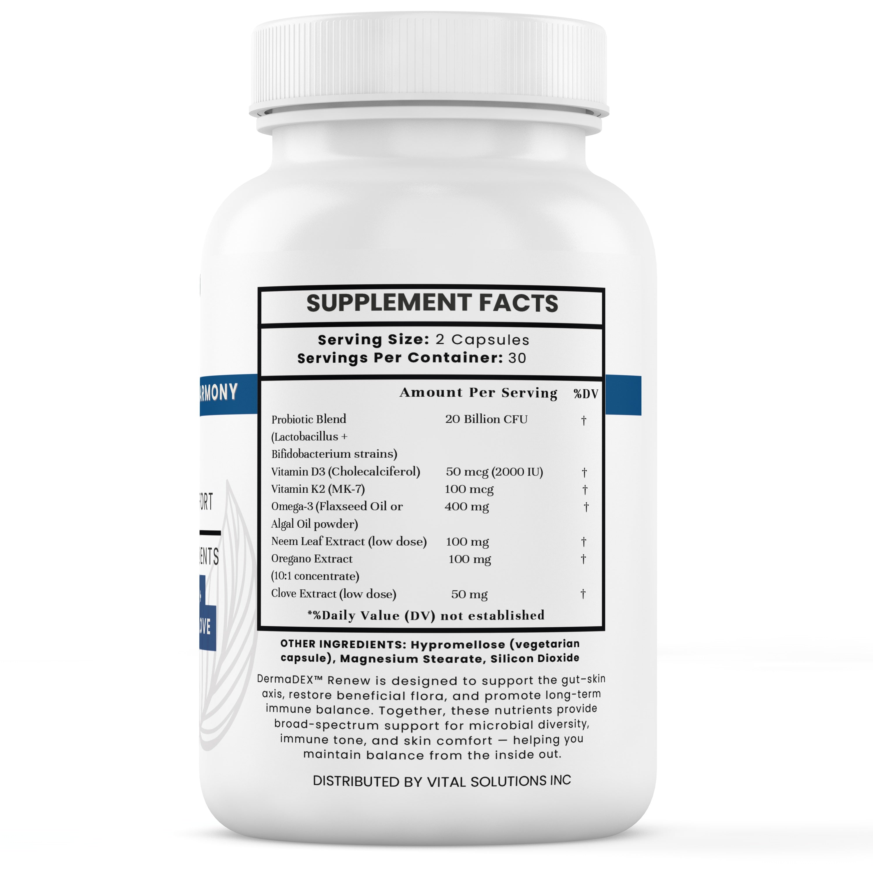 DermaDEX™ Renew – Phase 3: Gut–Skin Axis & Immune Harmony