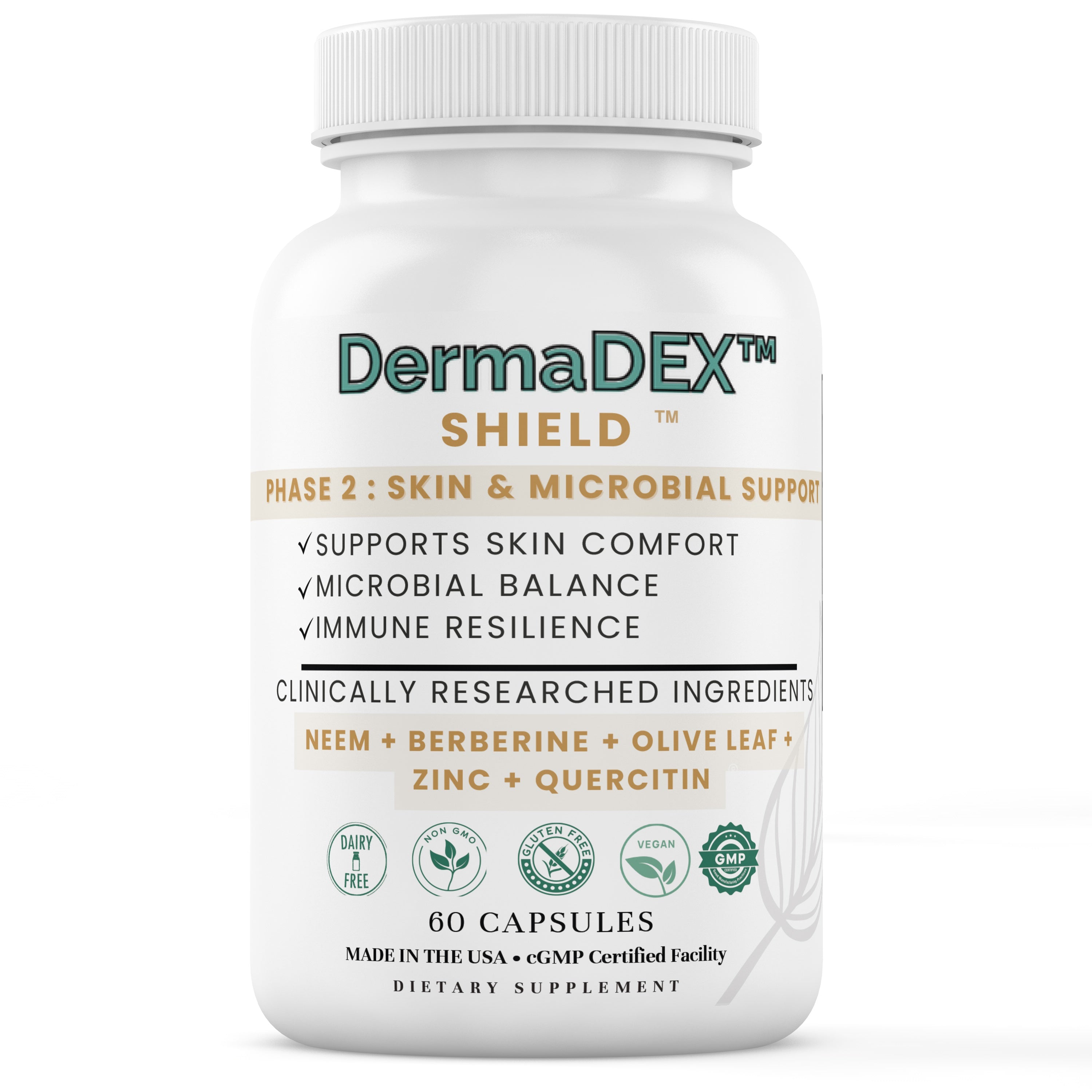 DermaDEX™ Shield – Phase 2: Skin & Microbial Support